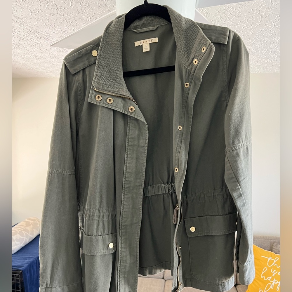 Green Utility Jacket - image 1